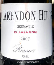 Clarendon Hills Romas Clarendon Grenache 2007 