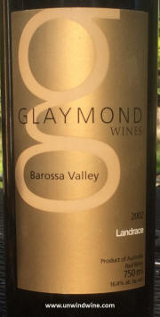 Glaymond Landrace Shiraz-Matara 2002