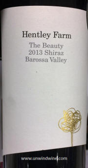 Hentley Farm The Beauty 2013 Barossa Valley Shiraz