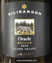 Kilikanoon Oracle Clare Valley Shiraz 2010