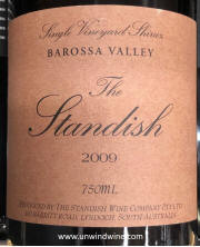 Standish Barossa Valley Shiraz 2009