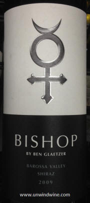 Glaetzer Bishop Barossa Valley Shiraz 2010