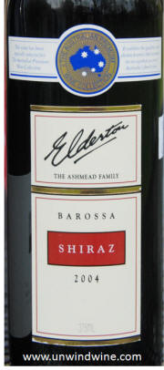 Elderton Ashmead Family Barossa Shiraz 2004