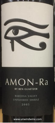 Ben Glaetzer Amon-Ra Barossa Valley Unfiltered Shiraz 2005