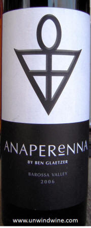 Ben Glaetzer Anaperenna Barossa Shiraz 2006