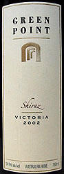 Green Point Victoria Shiraz 2002