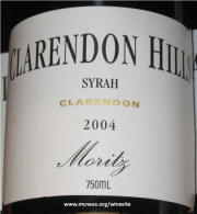 Clarendon Hills Mortiz Syrah 2004