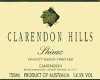 CLARENDON HILLS PIGGOT RANGE SHIRAZ 2002