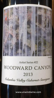 Woodward Canyon Washington State Cabernet Sauvignon Artist Series #22 2013