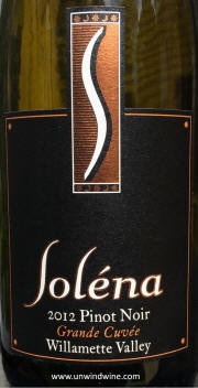 Solena Grande Cuvee Willamette Valley Pinot Noir 2012