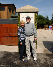 Pat & Rodger at David Arthur Winery