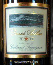 David Arthur Three Acre Napa Valley Cabernet Sauvignon 2009