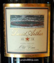 David Arthur Old Vine Napa Valley Cabernet Sauvignon 2010
