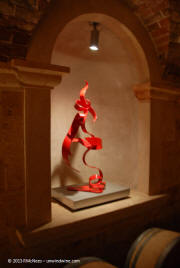 Hall Rutherford Cellar Artwork Metal Sculpture