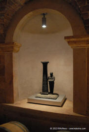 Hall Rutherford Cellar Artwork Sculpture
