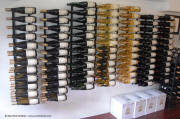 Keuka Lake Vineyard Wine Display