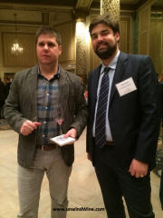 Ryan and Hugo Bernard of Domaine Chevalier