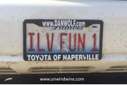Vanity Plate - I LV FUN 1 - Illinois