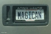 Plate MAGICIAN Illinois